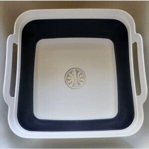 Dishpan For Washing Dishes,9L Collapsible Dish Tub Portable Sink,Wash Dish Basin